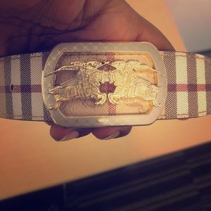 Burberry belt